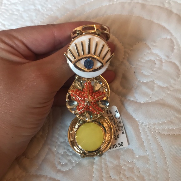 Fabulous Statement Bracelet with Multi Stones - Picture 2 of 4